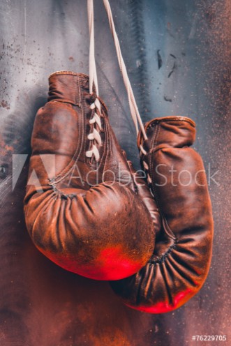 Picture of Old boxing gloves